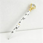 CouldNook Pen-Large Diamond Top Twist Retractable Metal Ballpoint Pen Custom Logo Gift Pen for Office Advertising School