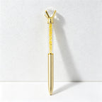 CouldNook Pen-Large Diamond Top Crystal Glitter Retractable Ballpoint Pen Custom Logo Gift Pen for Office Advertising