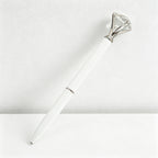CouldNook Pen-Large Diamond Top Twist Retractable Metal Ballpoint Pen Custom Logo Gift Pen for Office Advertising School