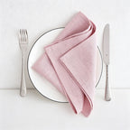 CouldNook Pure Linen Napkin - Premium Rustic Tea Towel (Small)