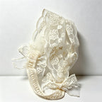 CouldNook Wide Hollow-Out Lace Headband - Aesthetic Floral Hair Accessory