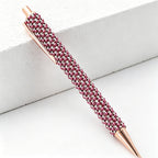 CouldNook Bling Rhinestone Ballpoint Pen - Sparkly Retractable Metal Pen (1.0mm)