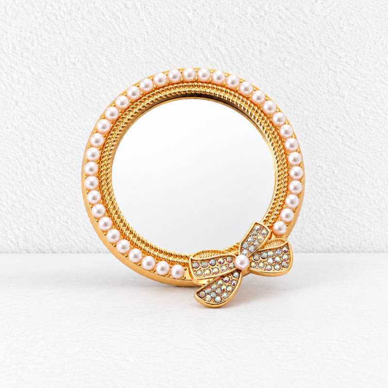 CouldNook Decorative Mirror Accessory - Sculpted Outlines And Ornamental Border Designs