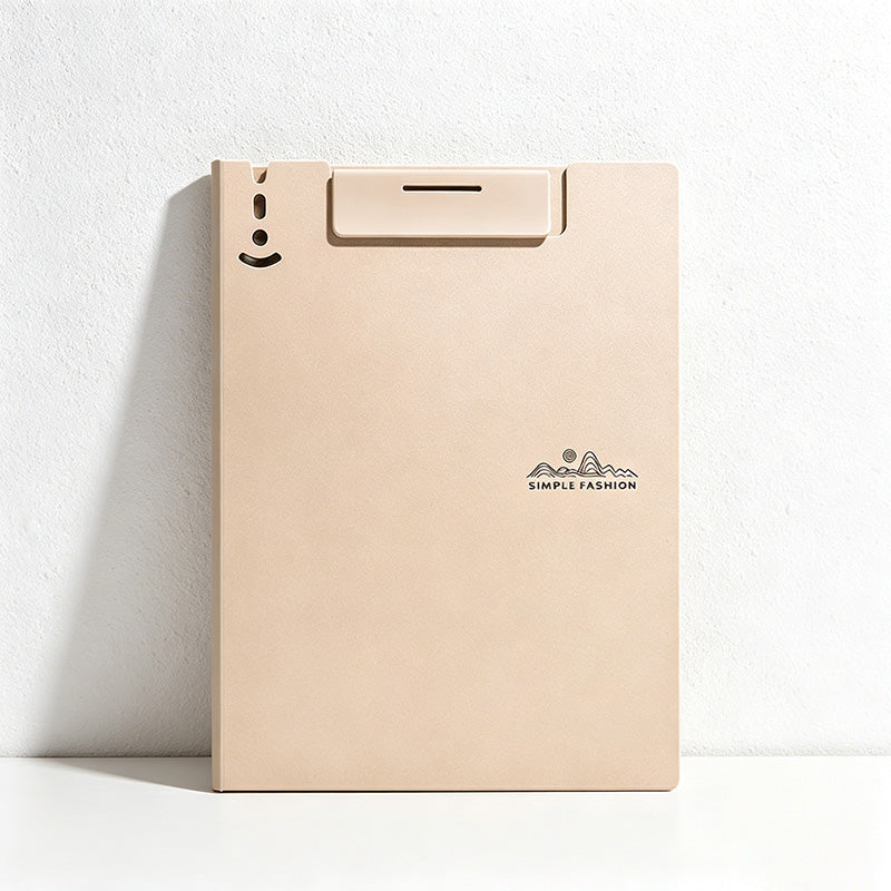CouldNook Minimalist Matte A4 Clipboard - Premium Monochrome Writing Pad & File Holder