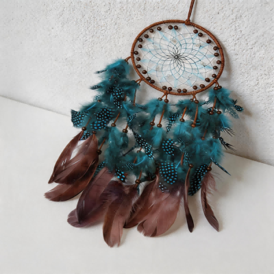CouldNook Dreamcatcher-Vintage Handmade Feather Dream Catcher Wall Hanging
