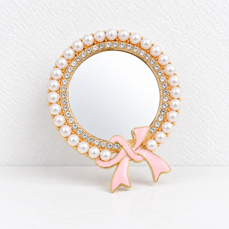 CouldNook Decorative Mirror Accessory - Sculpted Outlines And Ornamental Border Designs