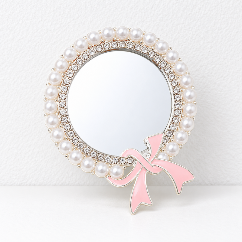 CouldNook Decorative Mirror Accessory - Sculpted Outlines And Ornamental Border Designs