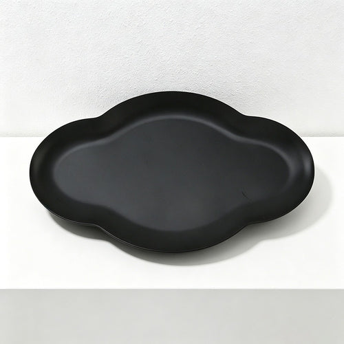 Cloud Shape Stainless Steel Plates - Irregular Cosmetic Tray Jewelry Dish