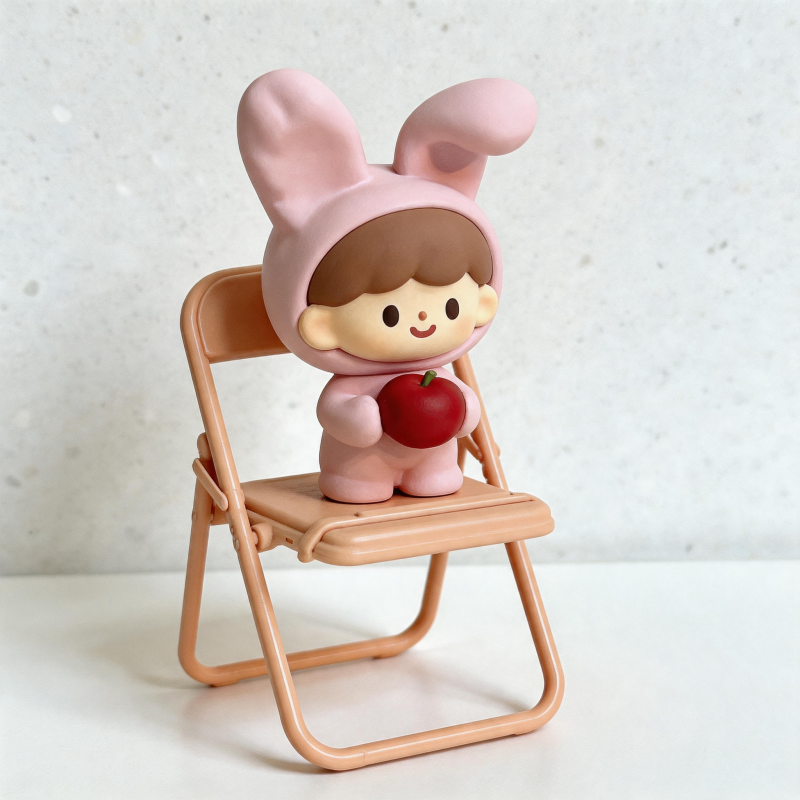 CouldNook Cute Chair-Shaped Foldable Phone Stand - Desk Decor & Phone Holder