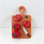 CouldNook 3D Miniature Food Fridge Magnets - Cute Kitchen Decor (Set of 6)