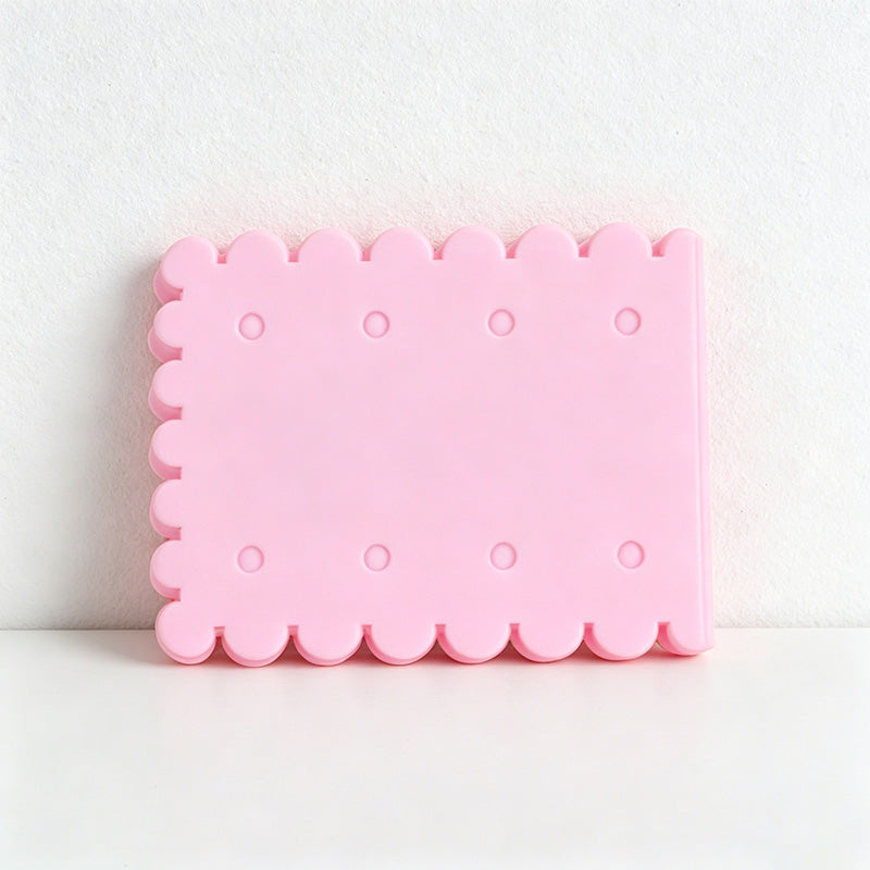 CouldNook Kawaii Scented Biscuit Pocket Notebook - Soft Rubber Memo Pad