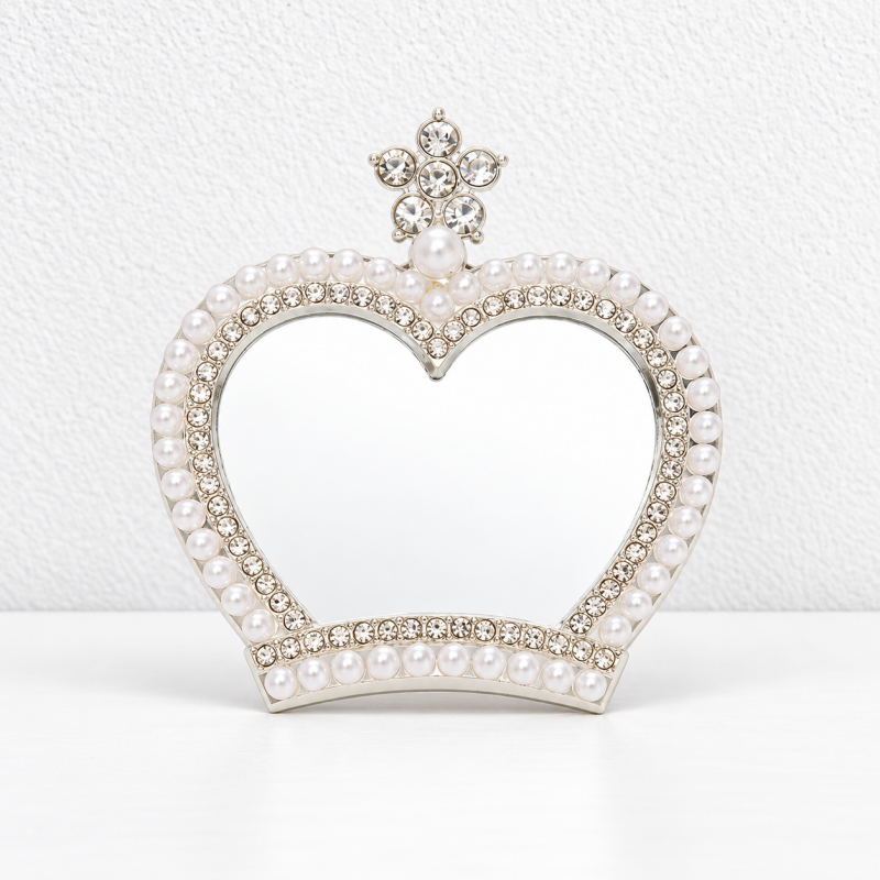 CouldNook Decorative Mirror Accessory - Sculpted Outlines And Ornamental Border Designs
