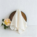 CouldNook Pure Linen Napkin - Premium Rustic Tea Towel (Small)