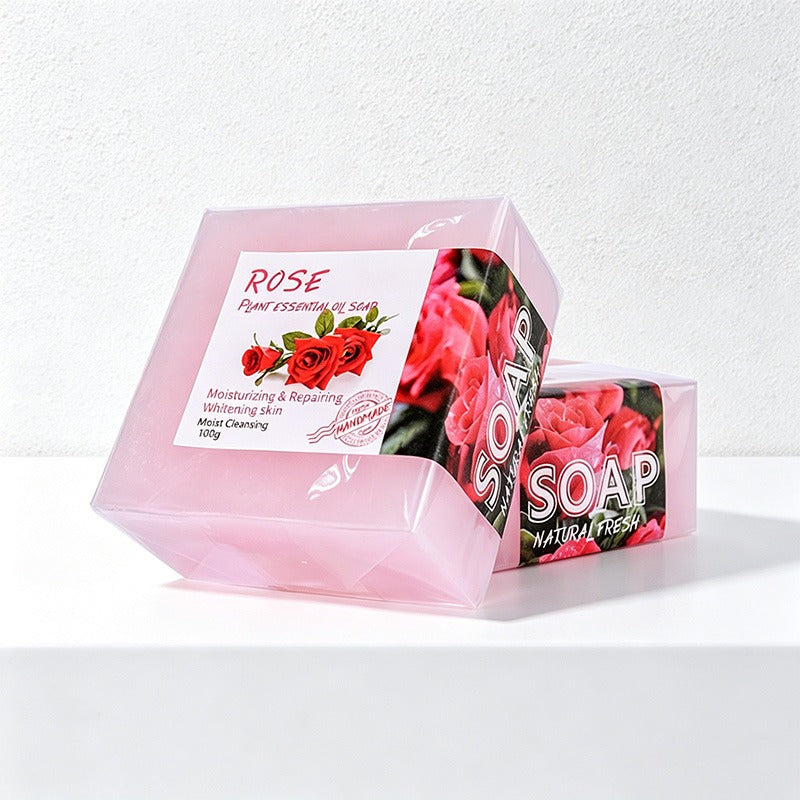 CouldNook Natural Plant Essential Oil Square Soap Bar - Face & Body Cleanser