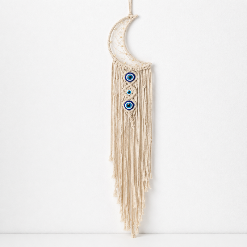 CouldNook Cotton Macrame Wall Hanging - Celestial Shape Designs