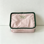 CouldNook Color Block Cosmetic Bag - Vanity Storage Accent