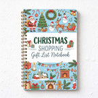 CouldNook Christmas Shopping Planner - Spiral Binding And Gift Budget Pages