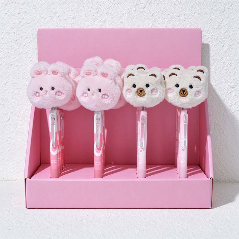 CouldNook Plush Topper Gel Pen - Wobbling Shapes