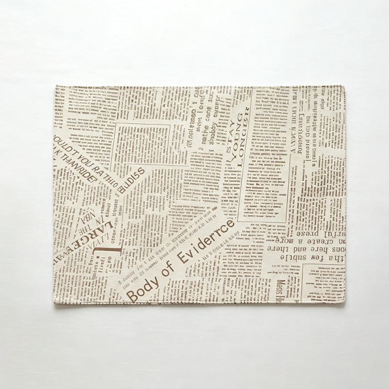 CouldNook Printed Table Placemat - Dining Table Accent