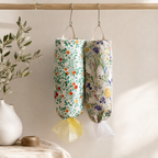 CouldNook Printed Hanging Bag Dispenser - Floral and Animal Designs
