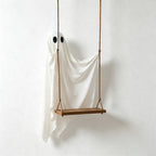 CloudNook Swing Ghost Hanging Prop‑Halloween Yard Decor