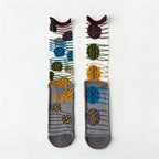 CouldNook Graphic Knee-High Socks-Knee High Length