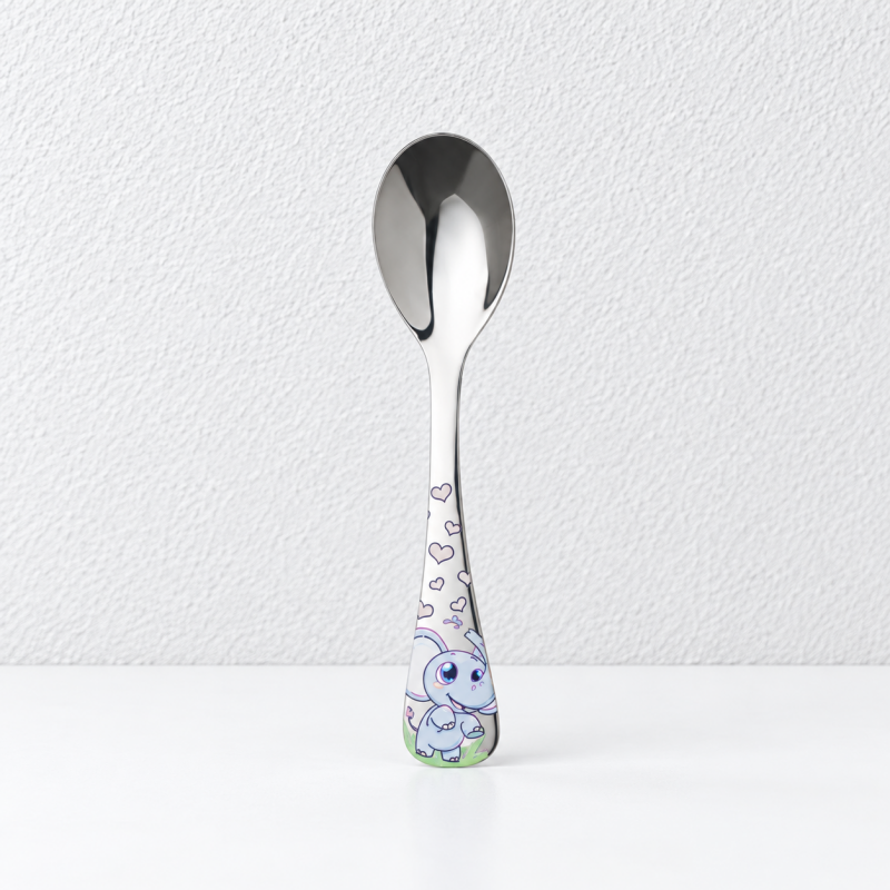 CouldNook Children Flatware - Printed Cartoon Handle Collection Accent