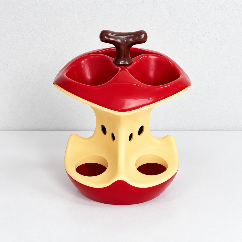 Apple Core Toothbrush Holder for Bathroom Counters