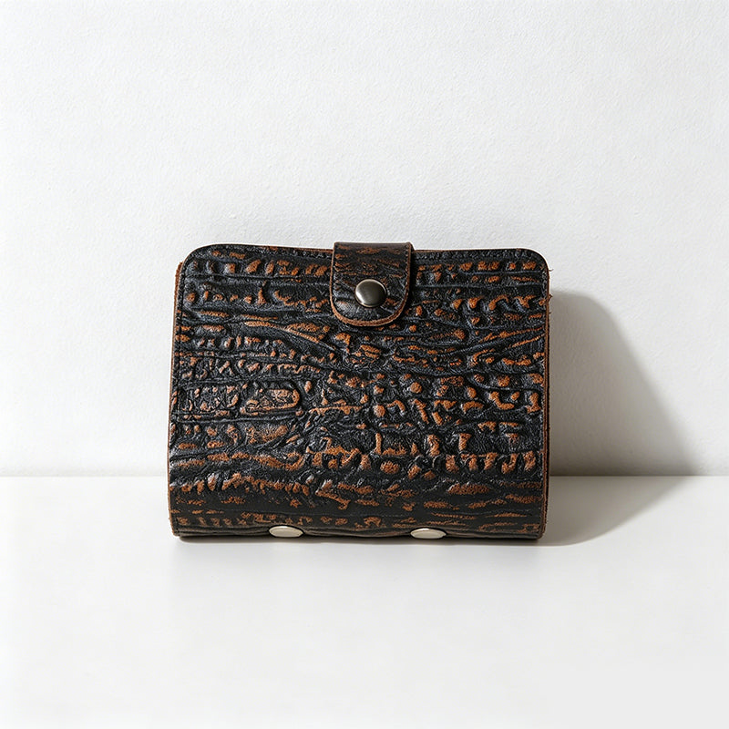 CouldNook A9 Leather Loose-Leaf Journal - Professional Mini Notebook