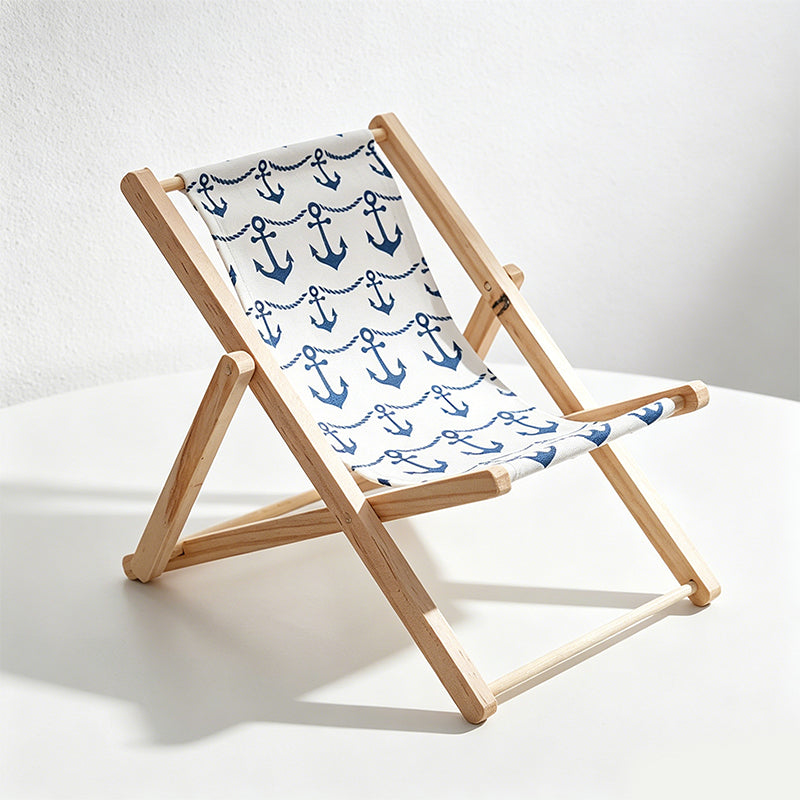 CouldNook Mini Beach Chair Figurine - Home Decor Ornament