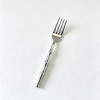 CouldNook Stainless Steel Cutlery Set - Bamboo-Style Textured Handles