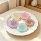 CouldNook Star Adhesive Phone Grip Stand - Translucent Glitter Finish