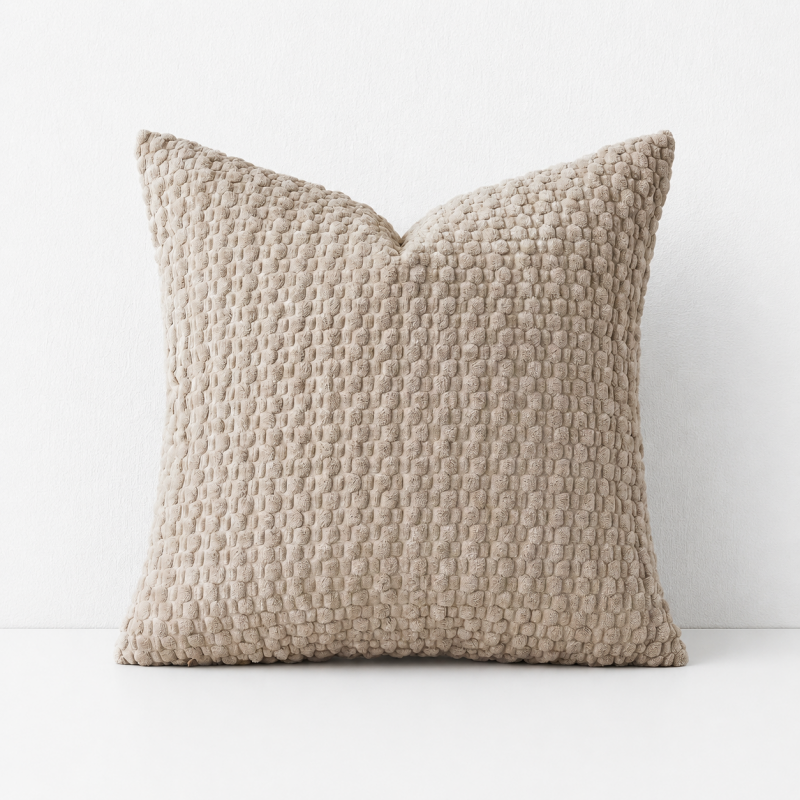 CouldNook Solid Textured Pillow Cover - Raised Bubble Surface