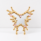 CouldNook Decorative Mirror Accessory - Sculpted Outlines And Ornamental Border Designs