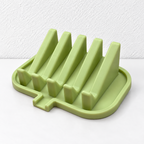CouldNook Silicone Soap Tray - Five Sloping Ridges and Front Drainage Channel