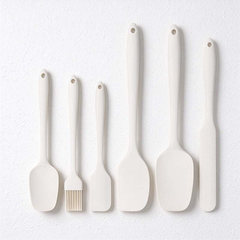 CouldNook Silicone Baking Tool Set - Six Coordinated Mixing Utensils