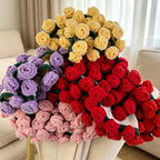 CouldNook Acrylic Flower Bouquet Blanket - Three Finished Sizes