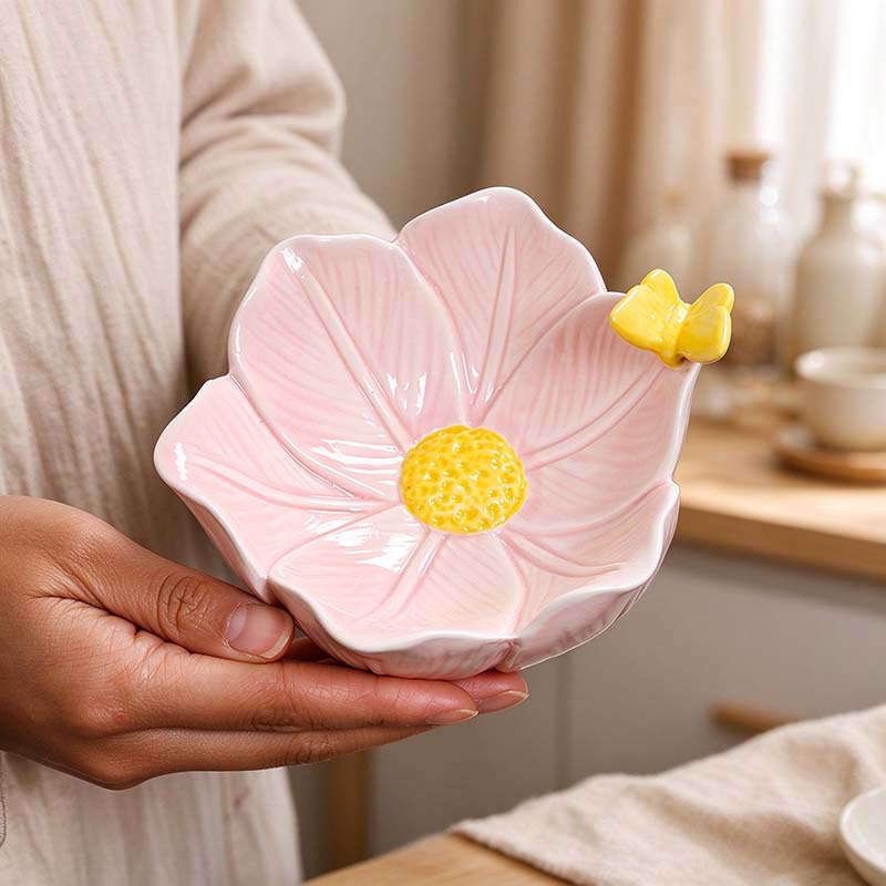 CouldNook Flower Jewelry Bowl - Sculpted Petal Storage