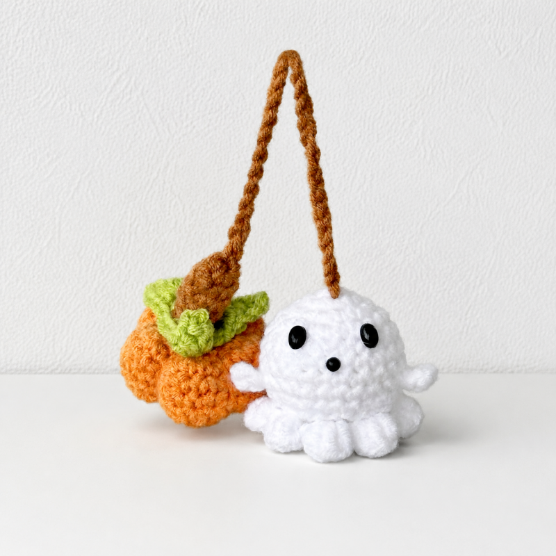 CouldNook Halloween Hanging Figure - Ghost Witch and Pumpkin Designs