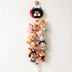 CouldNook Doll Display Hanger - Felt Topper and Heart-Decorated Cord