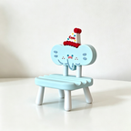 CouldNook Cute Cartoon Chair Phone Holder - Desktop Viewing Stand