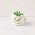 CouldNook Yarn Drink Cup Ornament - Assorted Topping Details