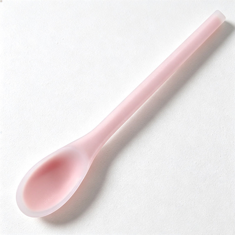 CouldNook Silicone Long Handle Spoon - One-Piece Colorful Design