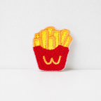 CouldNook Food Drink Embroidered Patch - Assorted Snack Motifs