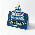 CouldNook Christmas Tree Greeting Card - Layered Pop-Up Design