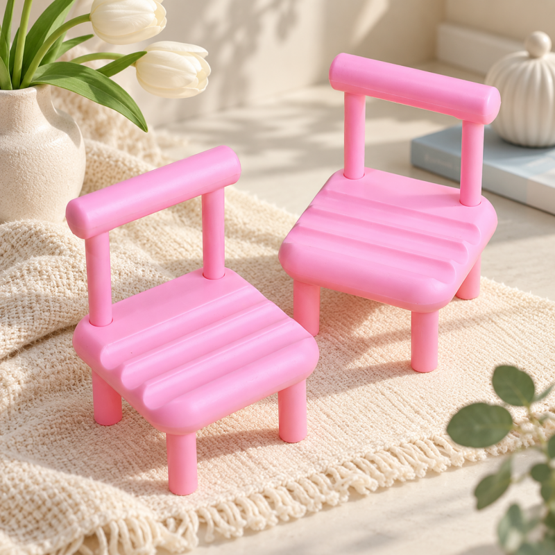 CouldNook Chair Phone Stand - Grooved Seat and Removable Miniature Backrest
