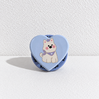 CouldNook Heart Magnetic Phone Stand - Printed Acrylic Face and Pop-Out Support