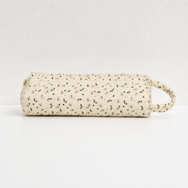 CouldNook Quilted Hair Tool Storage Bag - Zippered Long Profile