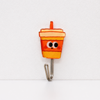 CouldNook Character Adhesive Wall Hook - Bread Shapes and Metal Hook