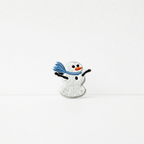 CouldNook Christmas Embroidered Patch - Snowman Tree and Holiday Motifs